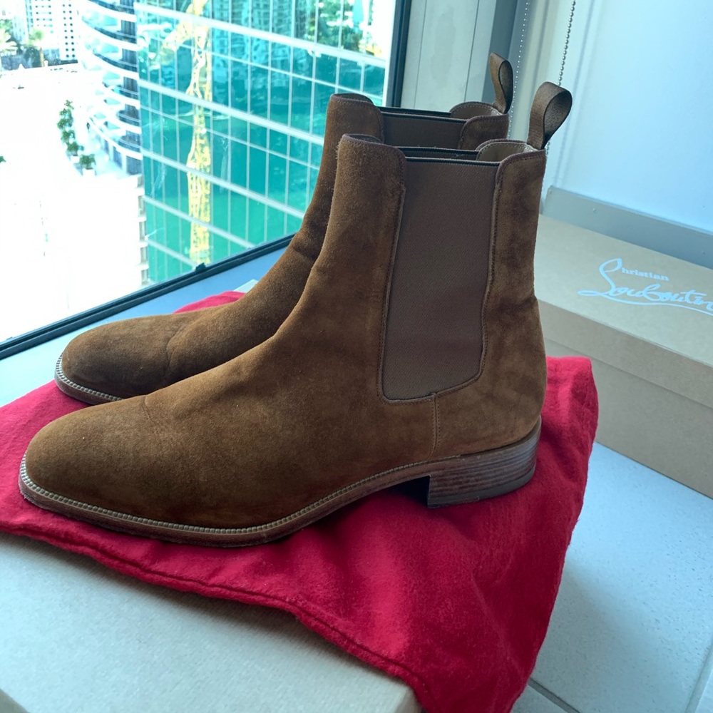 Christian Louboutin SAMSON FLAT VEAU VELOURS/GG